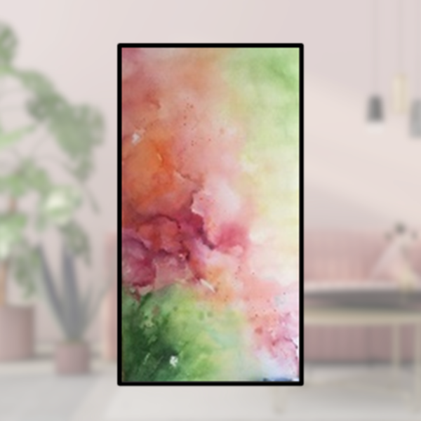 Des nuages de tendresse – Une aquarelle lumineuse et apaisante
