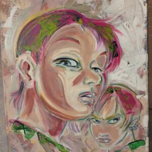 Femme du futur sur le regard du présent