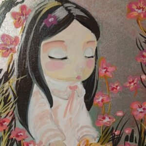 Petite fille au renard