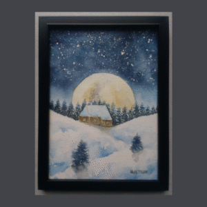 sandrine blaettler- lune des neiges